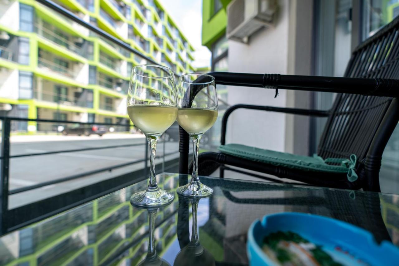 San Francisco Aparthotel Pool & Spa Mamaia Nord Năvodari Buitenkant foto